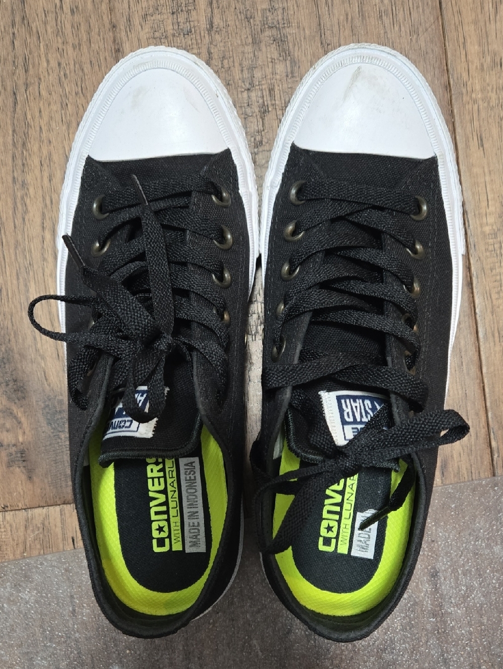 Converse Chuck Taylor All Star Low Top Unisex Shoe Black Size Women 8